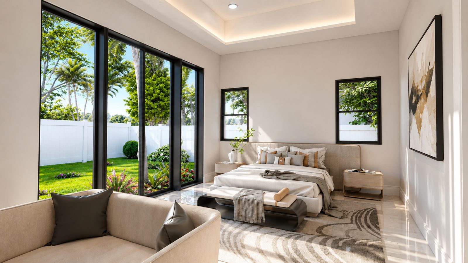 Master Bedroom rendering
