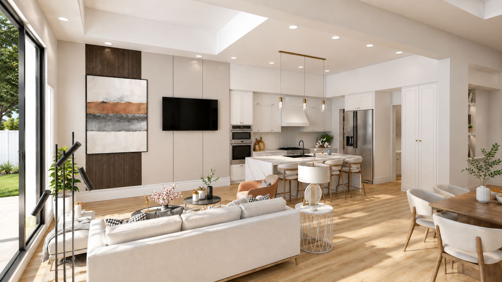 Living Area rendering